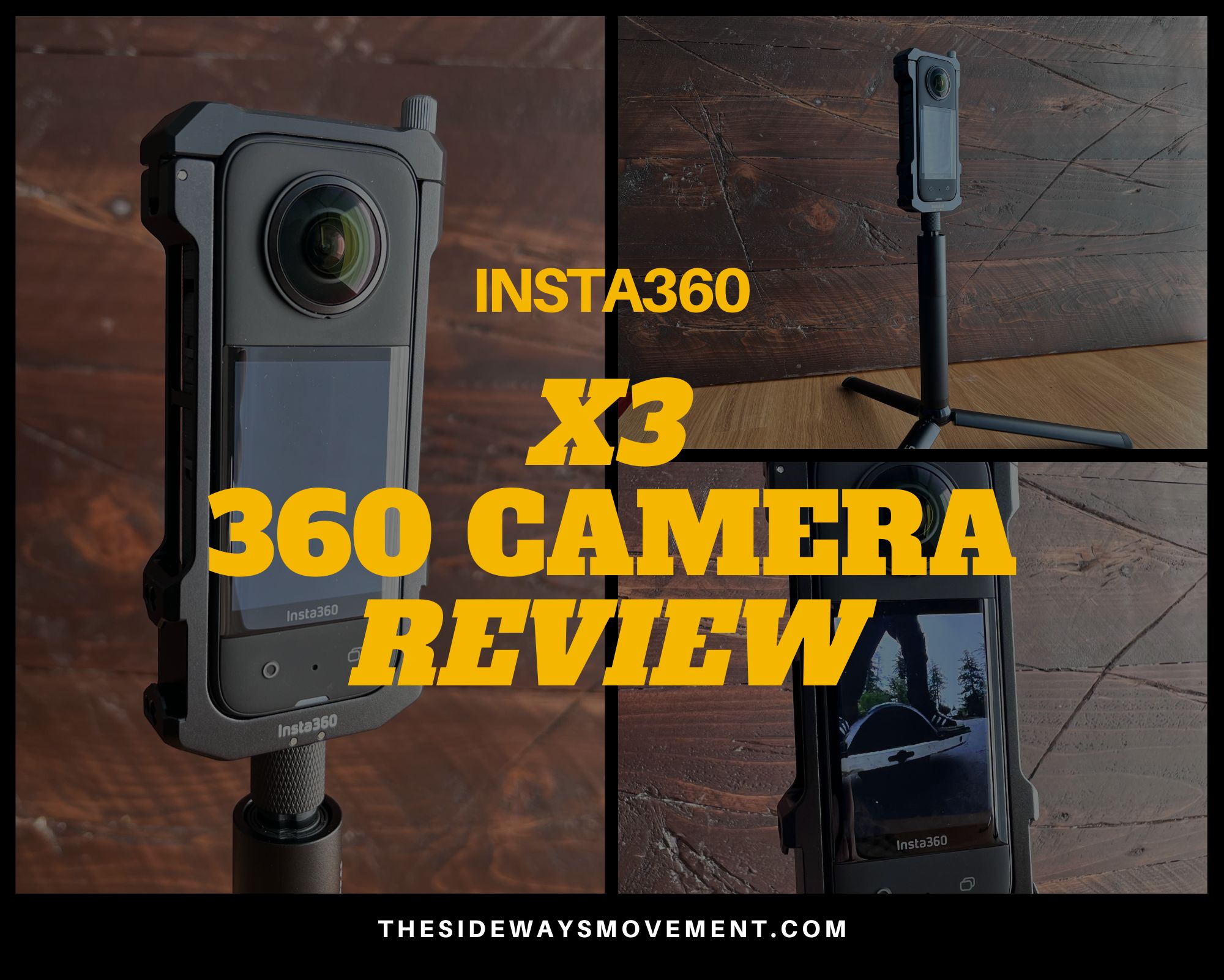 Insta360 X3 Review - The Sideways Movement
